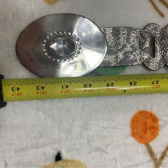 Women’s Chico’s Gray and Silver Belt - Picture 7 of 10